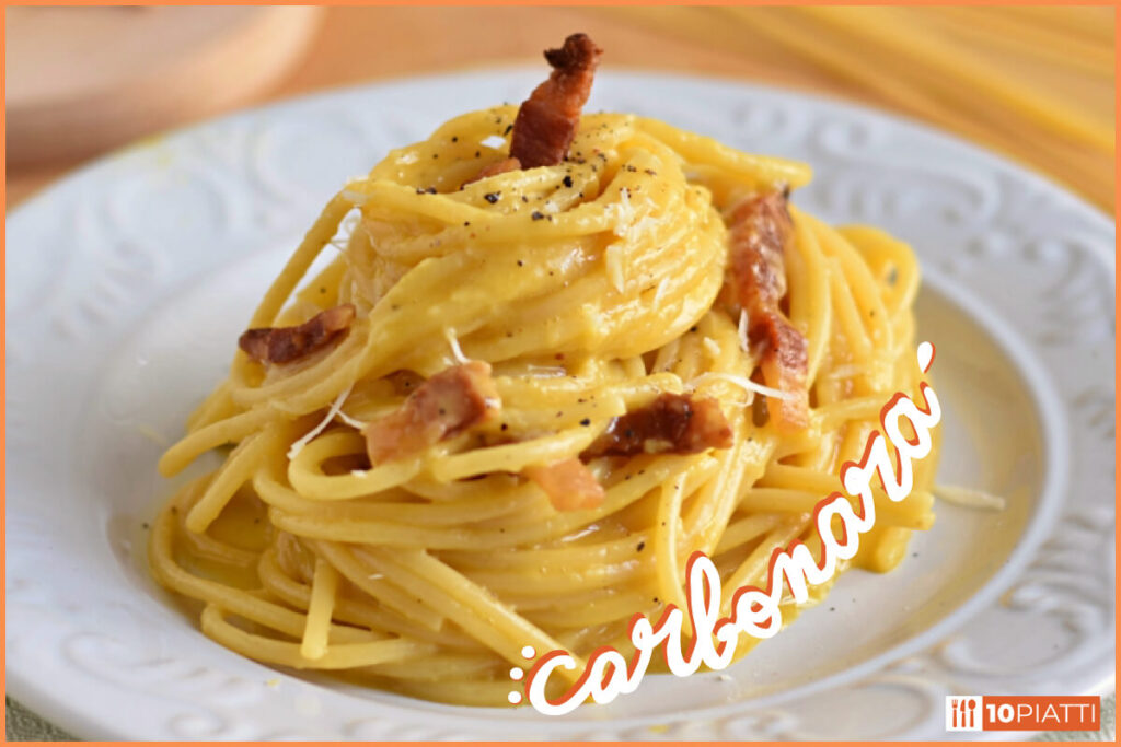 carbonara da mangiare a Roma