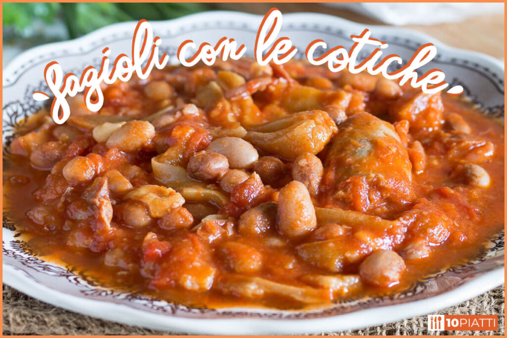 fagioli con le cotiche da mangiare a Roma