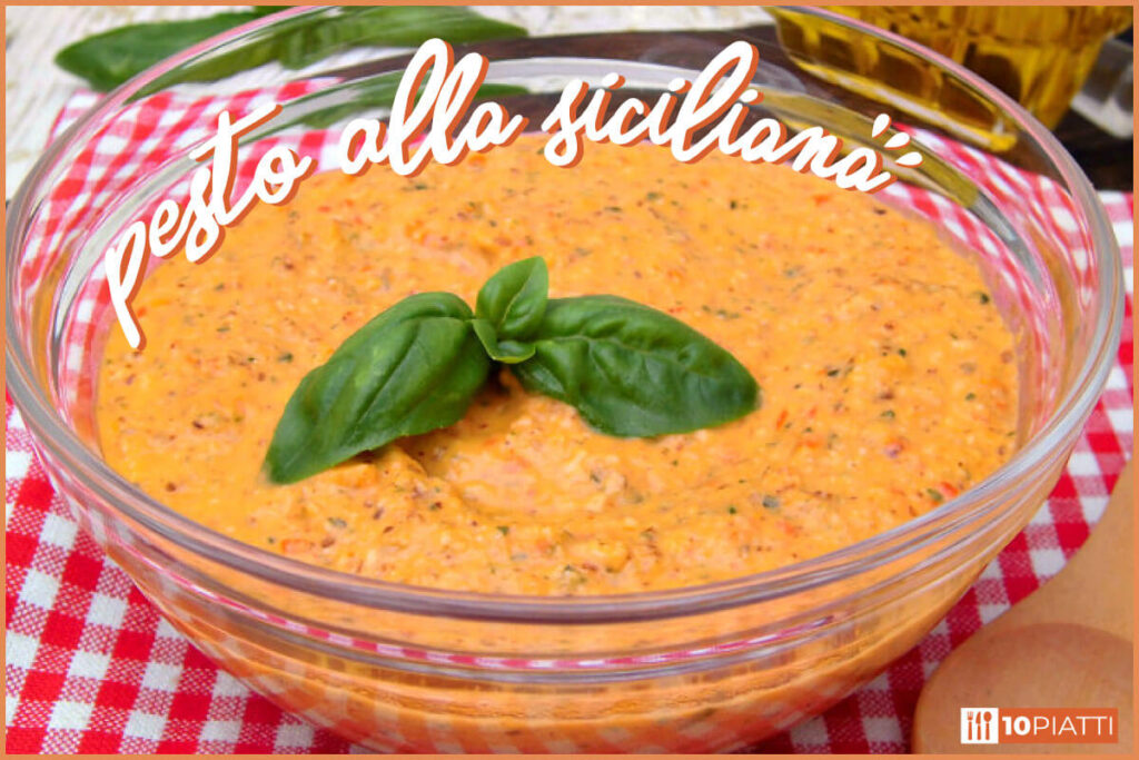 pesto alla siciliana originale