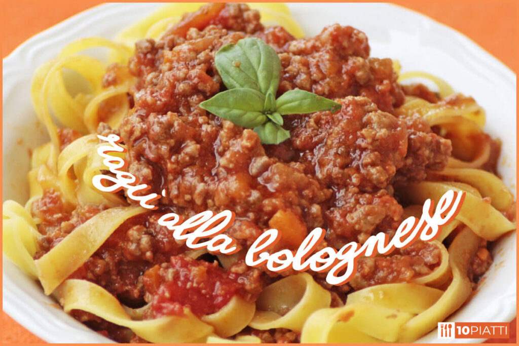 tagliatelle al ragù bolognese